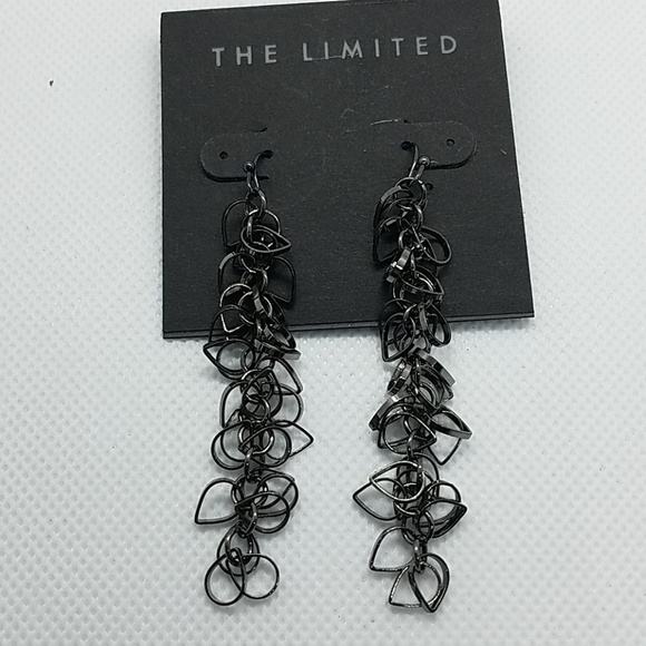 The Limited Jewelry - NWT The Limited Gray Dangling Earrings